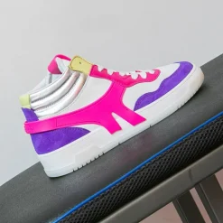 Baskets Femme|Baskets<Méduse Baskets femme Sakura 780 Blanc/Violet/Fuchsia Meduse Sakura780Blanc/Violet/Fuchsia