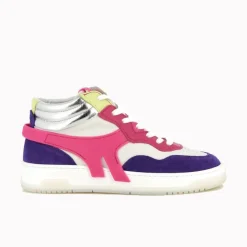 Baskets Femme|Baskets<Méduse Baskets femme Sakura 780 Blanc/Violet/Fuchsia Meduse Sakura780Blanc/Violet/Fuchsia