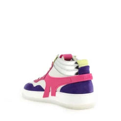 Baskets Femme|Baskets<Méduse Baskets femme Sakura 780 Blanc/Violet/Fuchsia Meduse Sakura780Blanc/Violet/Fuchsia