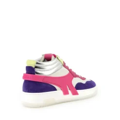 Baskets Femme|Baskets<Méduse Baskets femme Sakura 780 Blanc/Violet/Fuchsia Meduse Sakura780Blanc/Violet/Fuchsia