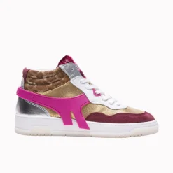 Baskets Femme|Baskets<Méduse Baskets femme Sakura 788 Bordeaux/Or Meduse Sakura788Bordeaux/Or
