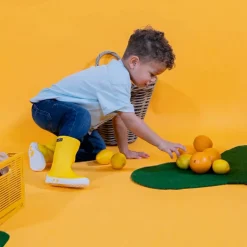 Bottes Enfant<Méduse Bottes enfant Airport Jaune/Blanc Meduse AirportJaune/Blanc