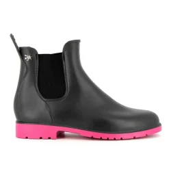 Bottines Enfant<Méduse Bottines enfant Jumpy Anthracite/Fuchsia Meduse JumpyAnthracite/Fuchsia