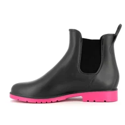 Bottines Enfant<Méduse Bottines enfant Jumpy Anthracite/Fuchsia Meduse JumpyAnthracite/Fuchsia