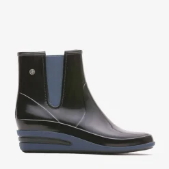 Bottines Femme<Méduse Bottines femme Castic Noir/Petrole Meduse CasticNoir/Petrole