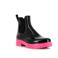 Bottines Femme<Méduse Bottines femme Jalbal Noir/Fuchsia Meduse JalbalNoir/Fuchsia