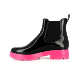 Bottines Femme<Méduse Bottines femme Jalbal Noir/Fuchsia Meduse JalbalNoir/Fuchsia