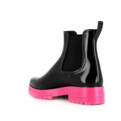 Bottines Femme<Méduse Bottines femme Jalbal Noir/Fuchsia Meduse JalbalNoir/Fuchsia