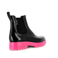 Bottines Femme<Méduse Bottines femme Jalbal Noir/Fuchsia Meduse JalbalNoir/Fuchsia