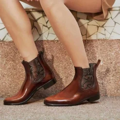 Bottines Femme<Méduse Bottines femme Japatine Caramel/Marron Meduse JapatineCaramel/Marron