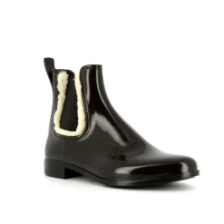 Bottines Femme<Méduse Bottines femme Japlama Marron/Noir Meduse JaplamaMarron/Noir