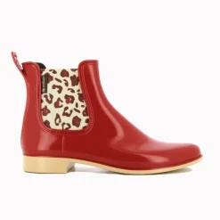 Bottines Femme<Méduse Bottines femme Japleo Grenat/Beige Meduse JapleoGrenat/Beige