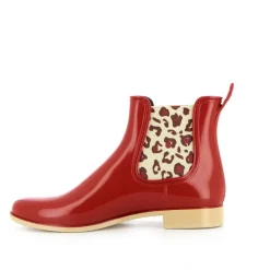 Bottines Femme<Méduse Bottines femme Japleo Grenat/Beige Meduse JapleoGrenat/Beige