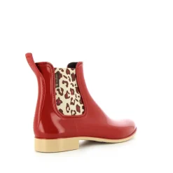 Bottines Femme<Méduse Bottines femme Japleo Grenat/Beige Meduse JapleoGrenat/Beige