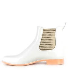 Bottines Femme<Méduse Bottines femme Japlon Blanc/Pêche Meduse JaplonBlanc/Pêche
