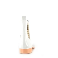 Bottines Femme<Méduse Bottines femme Japlon Blanc/Pêche Meduse JaplonBlanc/Pêche