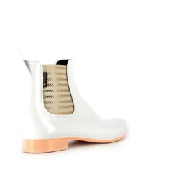 Bottines Femme<Méduse Bottines femme Japlon Blanc/Pêche Meduse JaplonBlanc/Pêche