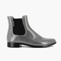 Bottines Femme<Méduse Bottines femme Japlou Argent/Noir Meduse JaplouArgent/Noir