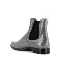 Bottines Femme<Méduse Bottines femme Japlou Argent/Noir Meduse JaplouArgent/Noir