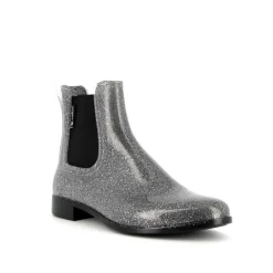 Bottines Femme<Méduse Bottines femme Japlou Argent/Noir Meduse JaplouArgent/Noir
