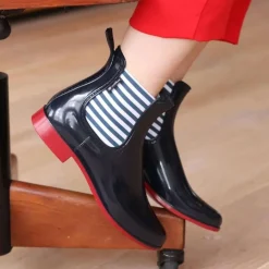 Bottines Femme<Méduse Bottines femme Japmer Bleu Nuit/Rouge Meduse JapmerBleuNuit/Rouge