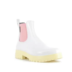 Bottines Femme<Méduse Bottines femme Japmod Blanc/Paille Meduse JapmodBlanc/Paille