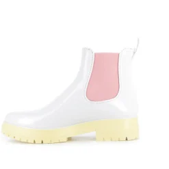 Bottines Femme<Méduse Bottines femme Japmod Blanc/Paille Meduse JapmodBlanc/Paille