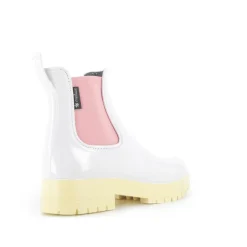 Bottines Femme<Méduse Bottines femme Japmod Blanc/Paille Meduse JapmodBlanc/Paille