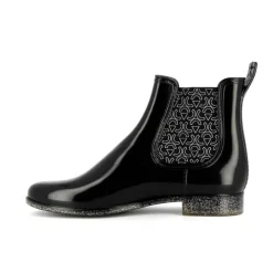 Bottines Femme<Méduse Bottines femme Japtri Noir/Argent Pailleté Meduse JaptriNoir/ArgentPailleté
