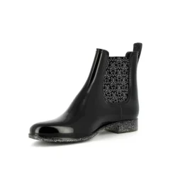 Bottines Femme<Méduse Bottines femme Japtri Noir/Argent Pailleté Meduse JaptriNoir/ArgentPailleté