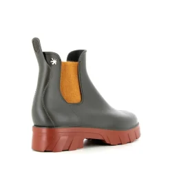 Bottines Femme<Méduse Bottines femme Julcote Kaki/Terracotta Meduse JulcoteKaki/Terracotta
