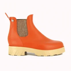 Bottines Femme<Méduse Bottines femme Juloi Brique/Beige Meduse JuloiBrique/Beige