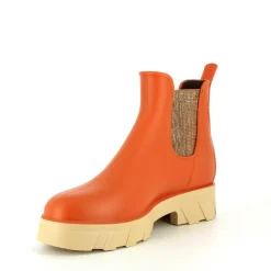 Bottines Femme<Méduse Bottines femme Juloi Brique/Beige Meduse JuloiBrique/Beige