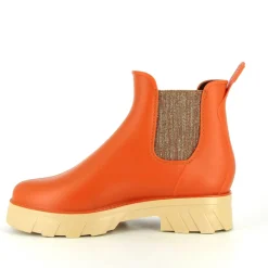 Bottines Femme<Méduse Bottines femme Juloi Brique/Beige Meduse JuloiBrique/Beige