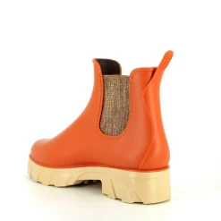 Bottines Femme<Méduse Bottines femme Juloi Brique/Beige Meduse JuloiBrique/Beige