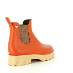 Bottines Femme<Méduse Bottines femme Juloi Brique/Beige Meduse JuloiBrique/Beige