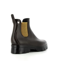 Bottines Femme<Méduse Bottines femme Jultess Marron/Noir Meduse JultessMarron/Noir