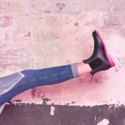 Bottines Femme<Méduse Bottines femme Jumpy Anthracite/Fuchsia Meduse JumpyAnthracite/Fuchsia