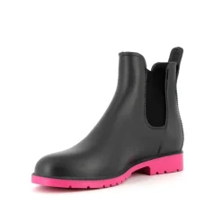 Bottines Femme<Méduse Bottines femme Jumpy Anthracite/Fuchsia Meduse JumpyAnthracite/Fuchsia