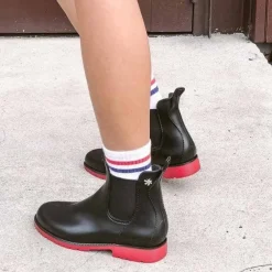 Bottines Femme<Méduse Bottines femme Jumpy Noir/Rouge Meduse JumpyNoir/Rouge