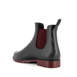 Bottines Enfant<Méduse Chaussures enfant Jumpy Anthracite/Bordeaux Meduse JumpyAnthracite/Bordeaux