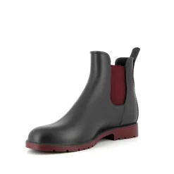 Bottines Enfant<Méduse Chaussures enfant Jumpy Anthracite/Bordeaux Meduse JumpyAnthracite/Bordeaux