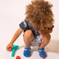 Sandales Enfant<Méduse Sandales enfant Sun Bleu Roy Meduse SunBleuRoy