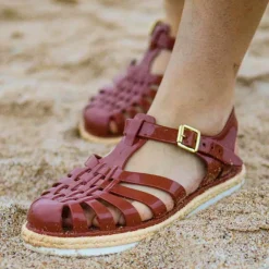 Sandales Femme<Méduse Sandales femme Suncorde terracotta Meduse Suncordeterracotta