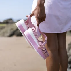 Sandales Femme<Méduse Sandales femme Sunrise Rose Pastel Meduse SunriseRosePastel