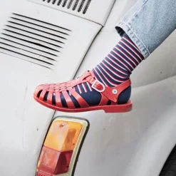 Sandales Homme<Méduse Sandales homme Sunmif Rouge Foncé Meduse SunmifRougeFoncé