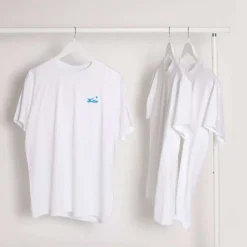 Textile Femme<Méduse Textile T Shirt Blanc Imprimé Bleu Meduse