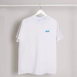 Textile Femme<Méduse Textile T Shirt Blanc Imprimé Bleu Meduse