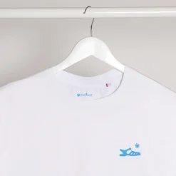 Textile Femme<Méduse Textile T Shirt Blanc Imprimé Bleu Meduse
