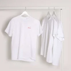 Textile Femme<Méduse Textile T Shirt Blanc Imprimé Rose Meduse
